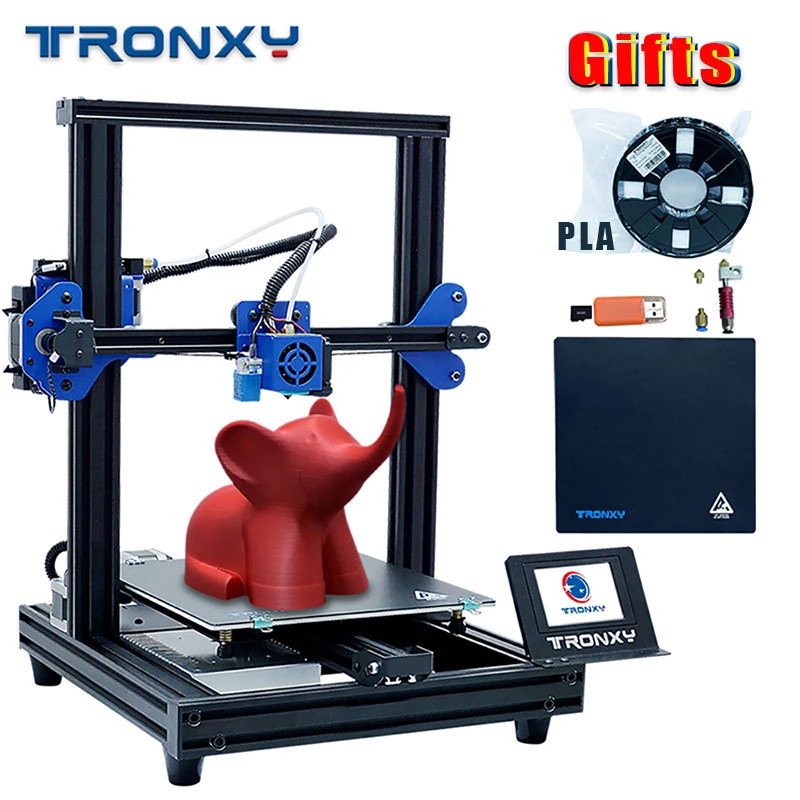 Tronxy XY 2 Pro быстрая сборка полностью металлический 3D принтер пластины 255*255*260
