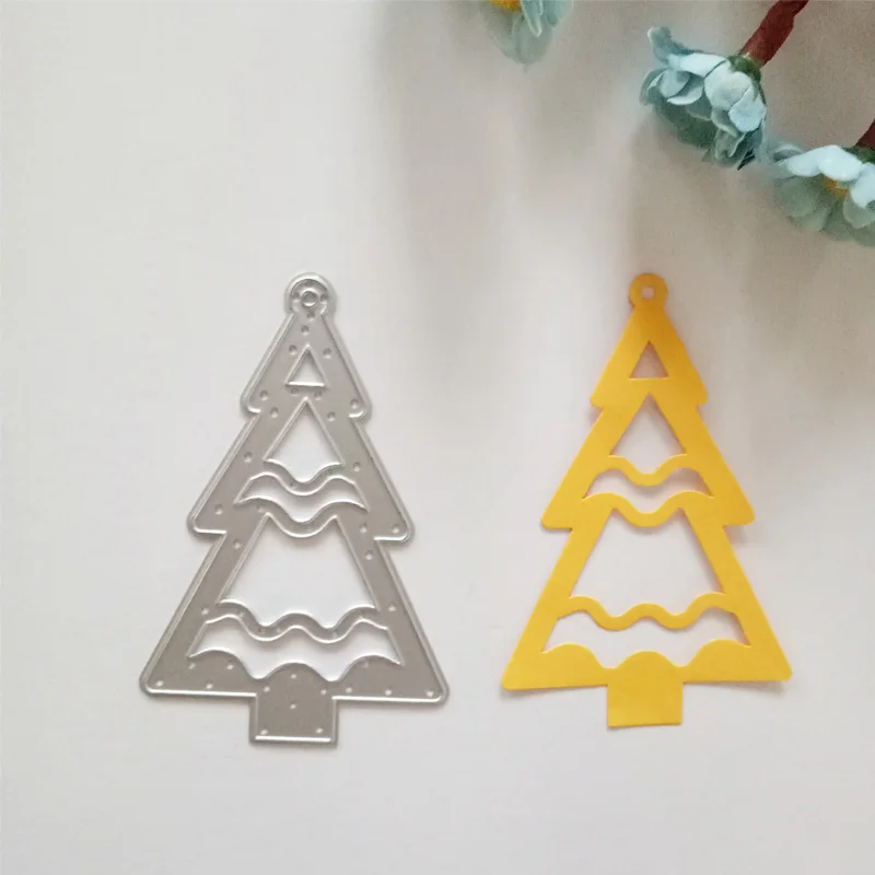 Резные штампы для рождественской елки бумажные украшения дома металлические