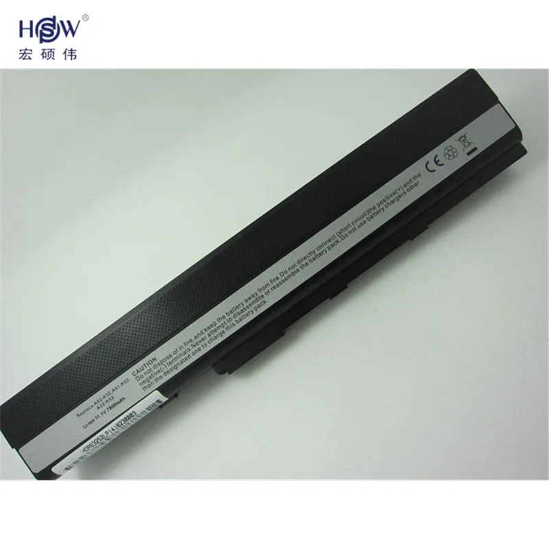 HSW ноутбук Батарея для Asus A52 A52F A52J A52JB A52JK A52JR X1 K42 K42F A2B K42JB K42JK K42JR VX047X K42JV K52F|laptop