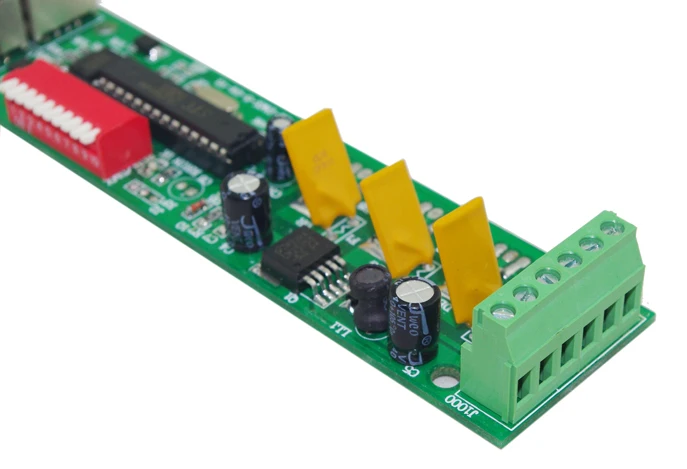 3 канала DMX512 LED декодер с RJ45 CA DMX BAN контроллер для RGB полосы света лампы|dmx512 decoder|rgb