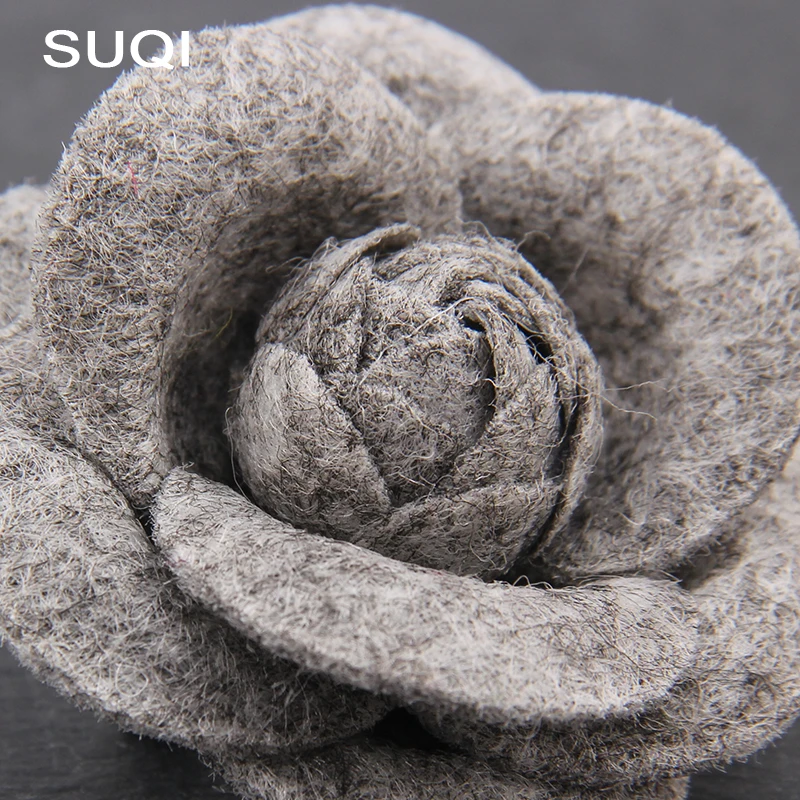 Женская Винтажная брошь Камелия из шелка украшение для обуви|Броши| |