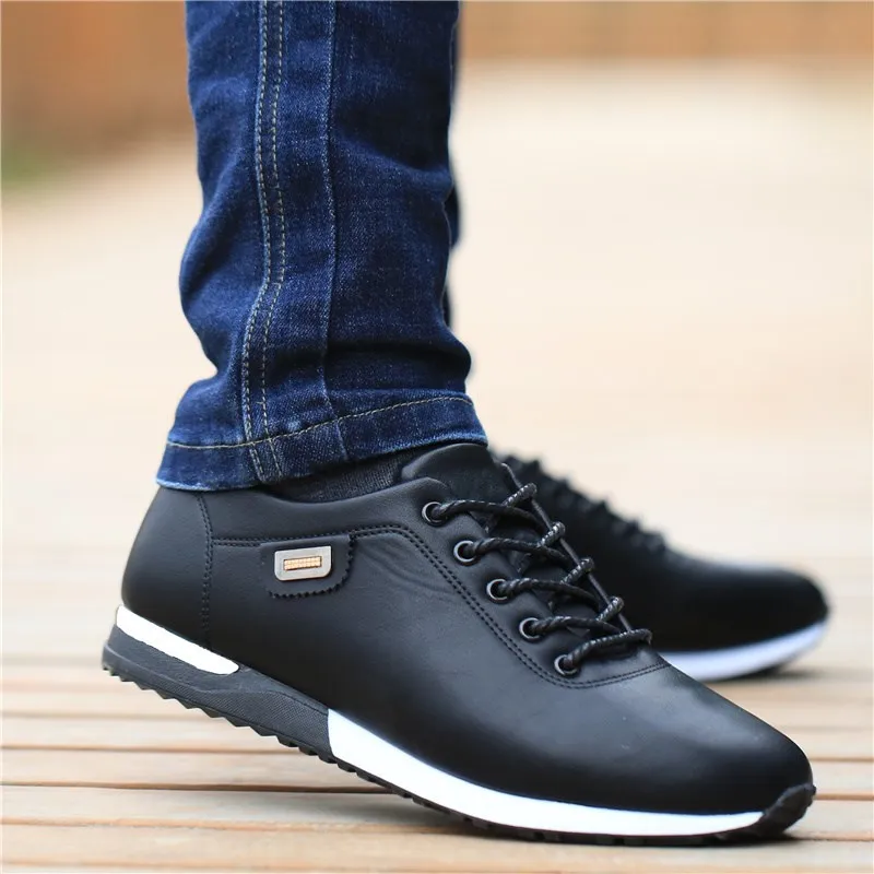 

ACEBUY Men Casual Shoes Korean Version New Fashion Pointed Business England Trend Soft Face Men's Shoes ZZXP2