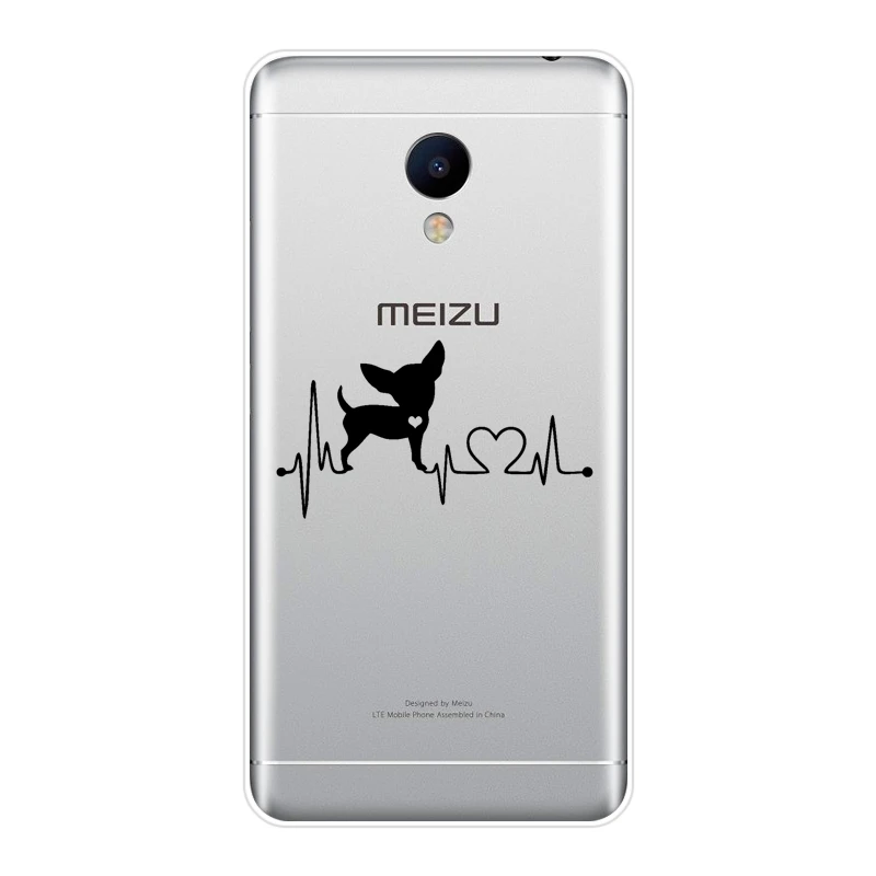 Чехол для Meizu M6 M6S M6T M5 M5C M5S M3 M3S M2 Мягкая силиконовая задняя крышка Note чехол
