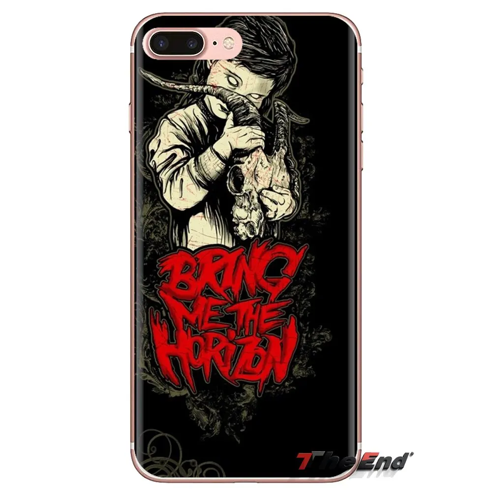 Мягкий прозрачный чехол для Xiaomi Redmi 4A S2 Note 3 3S 4 4X 5 Plus 6 7 6A Pro Pocophone F1 bring me the horizon sempiternal