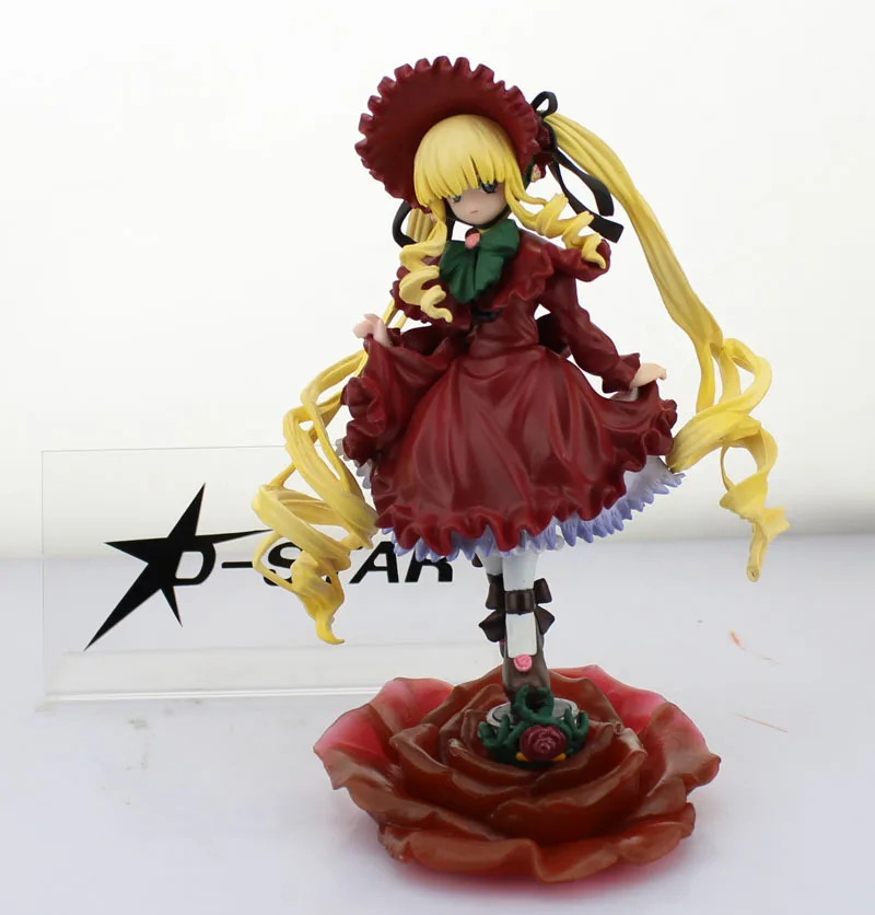 Бесплатная доставка 7 &quotRozen Maiden Reiner Rubin с зеркалом 1/8 шкала в коробке 18 см ПВХ