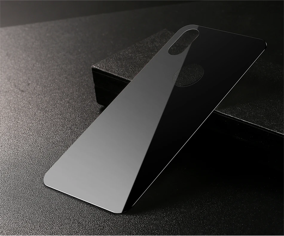 Защитная пленка Baseus на заднюю панель из закаленного стекла для iPhone Xs Max, защитная пленка на заднюю часть для iPhone Xs