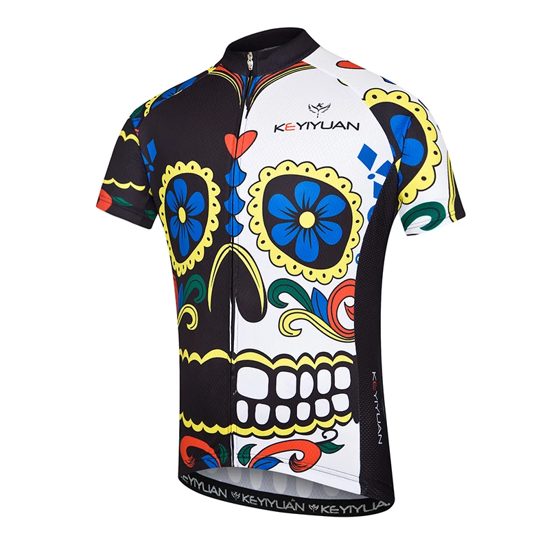 

2018 keyiyuan Cycling Jersey Men Summer Short Sleeve Bicycle Cycling Clothing Quick Dry MTB Bike Jersey Ropa Ciclismo