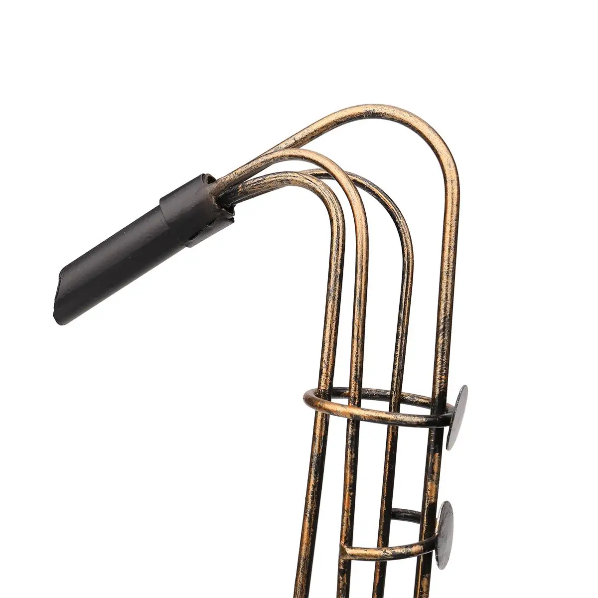 Держатель для винных бутылок Tooarts Металлическая статуэтка полка вина Sax