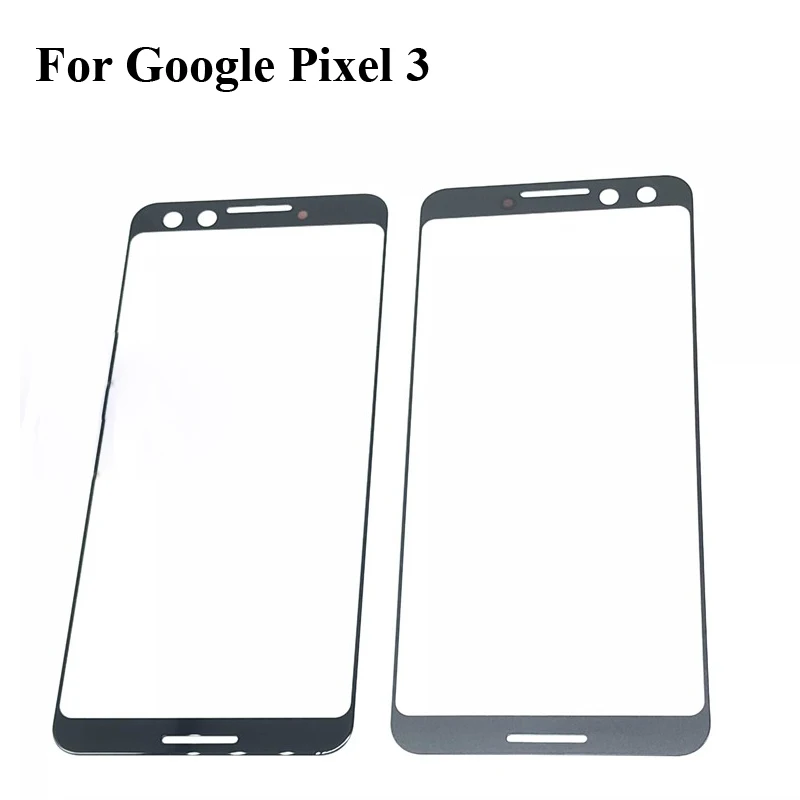 2 шт для Google Pixel 3 Передняя ЖК-стеклянная линза сенсорный экран Pixel3 Сенсорная