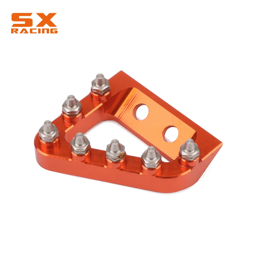 brake tip orange Мотоцикл ЧПУ оранжевый тормозной рычаг переключения педаль шаг совет для KTM Заводские серии SXF XCF 250 350 450 SX125 150 Все 125-500 - Цвет: brake tip orange