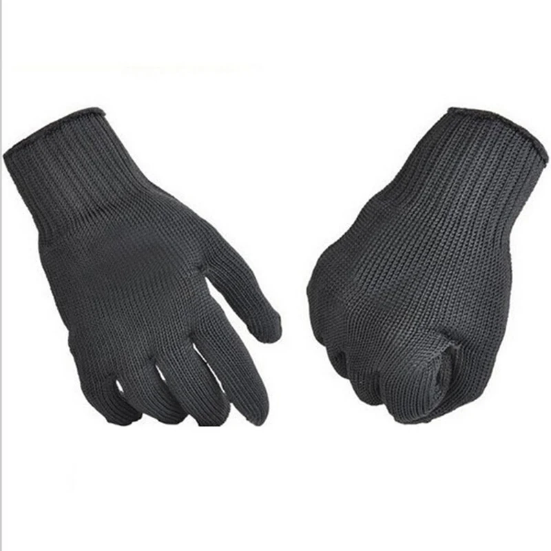 1 пара защитных перчаток устойчивые к порезам из металлической сетки | Спорт и