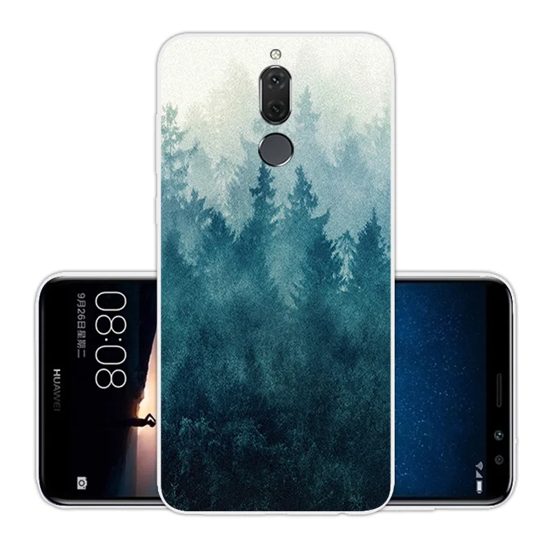 Coque for Huawei Nova 2i Mate 10 Lite Colorful Phone Case Soft TPU Slim Silicon Back Cover Maimang 6 Shell |