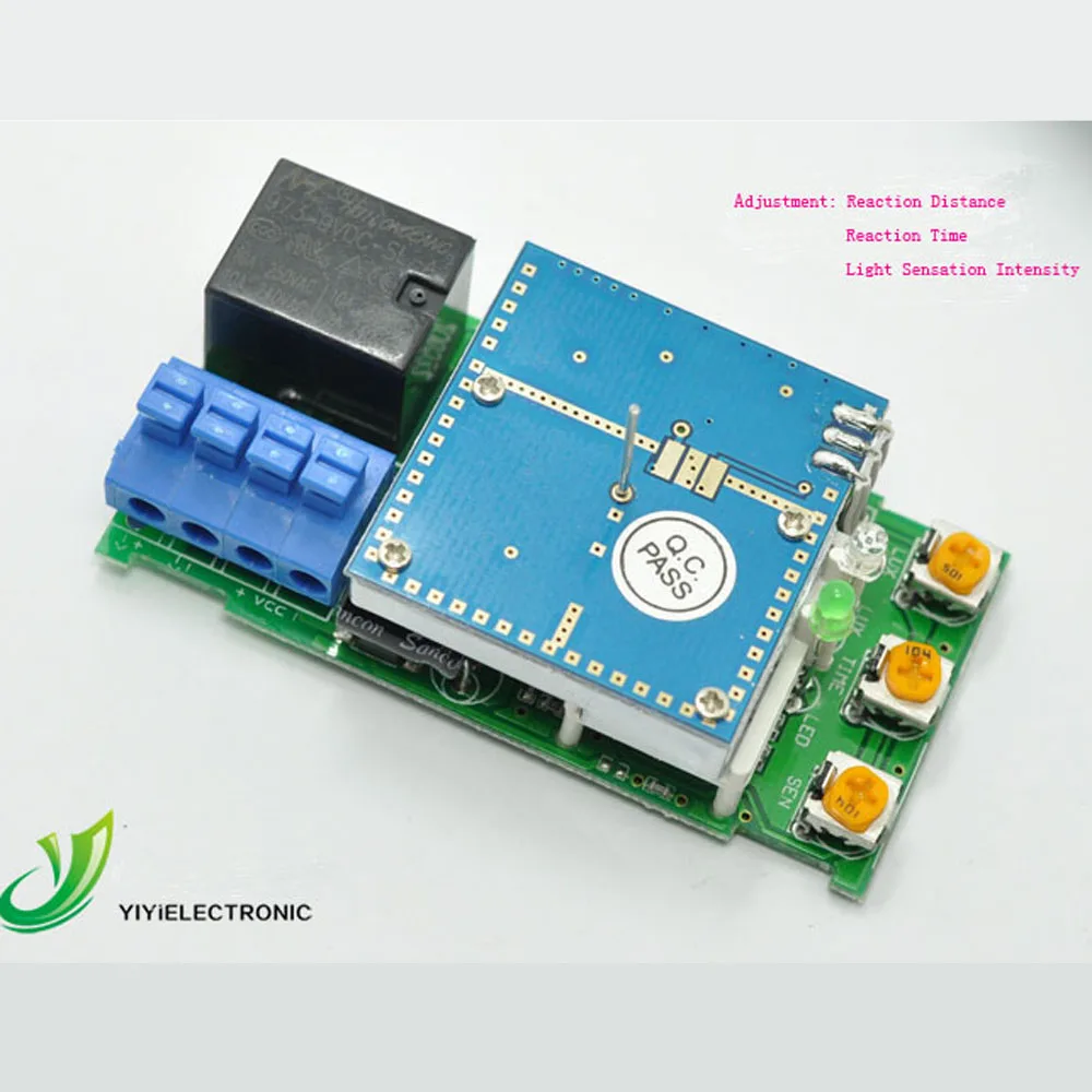 12 24 В постоянного тока светильник для микроволновки с датчиком движения на 360