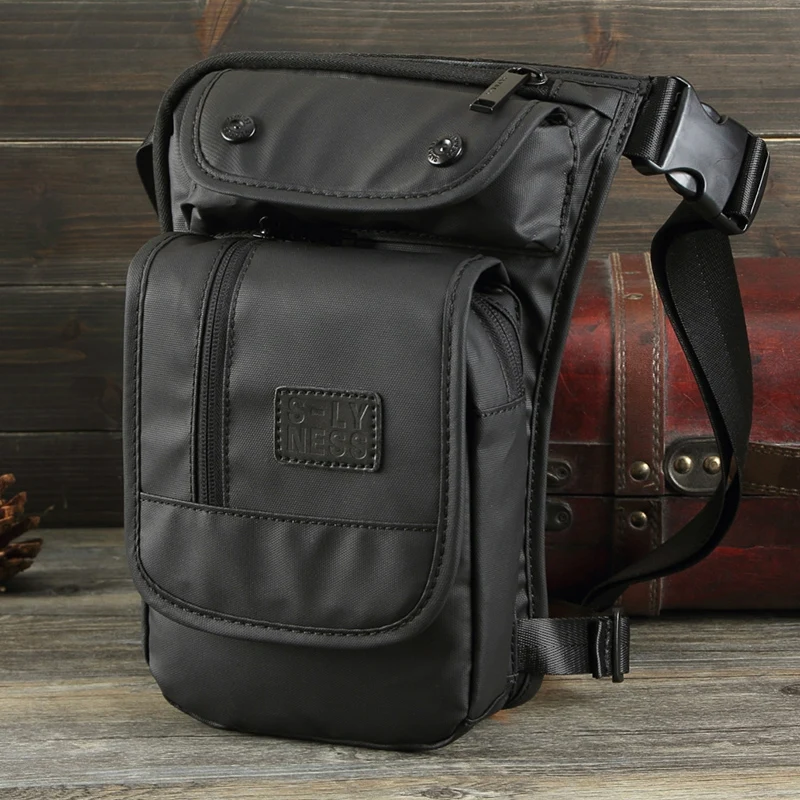Мужской кошелек на поясной ремень для мотоциклистов сумка мессенджер через