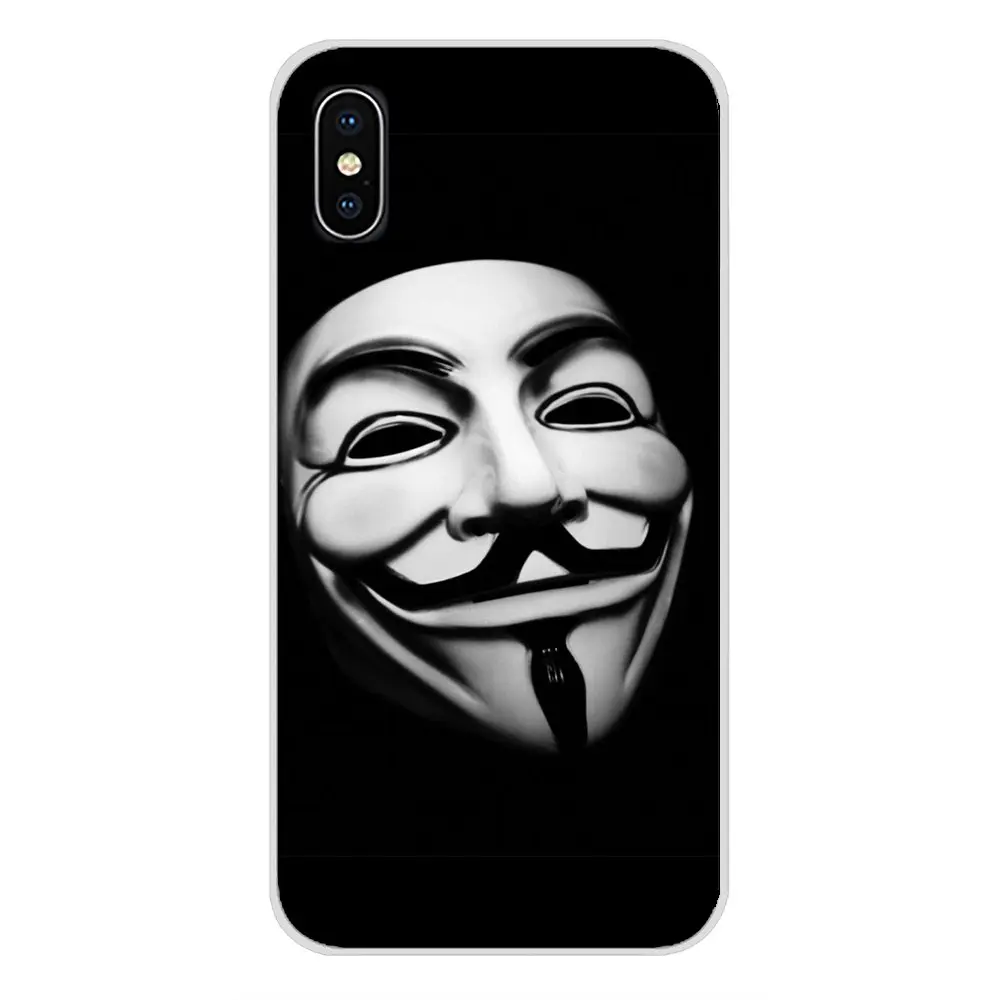 Аксессуары для телефона Чехлы V Vendetta Маска Xiaomi Mi4 Mi5 Mi5S Mi6 Mi A1 A2 5X 6X 8 9 Lite SE Pro Max Mix 2 3 2S |