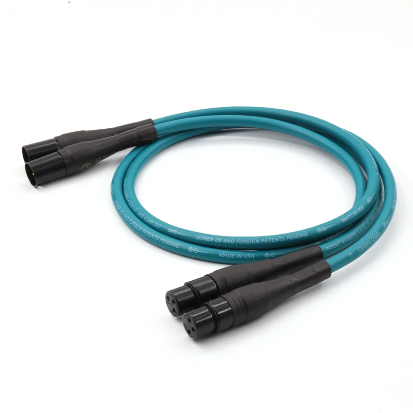 Пара Позолоченный разъем XLR Cardas Cross аудио соединительный кабель XLR|interconnect cable|cardas