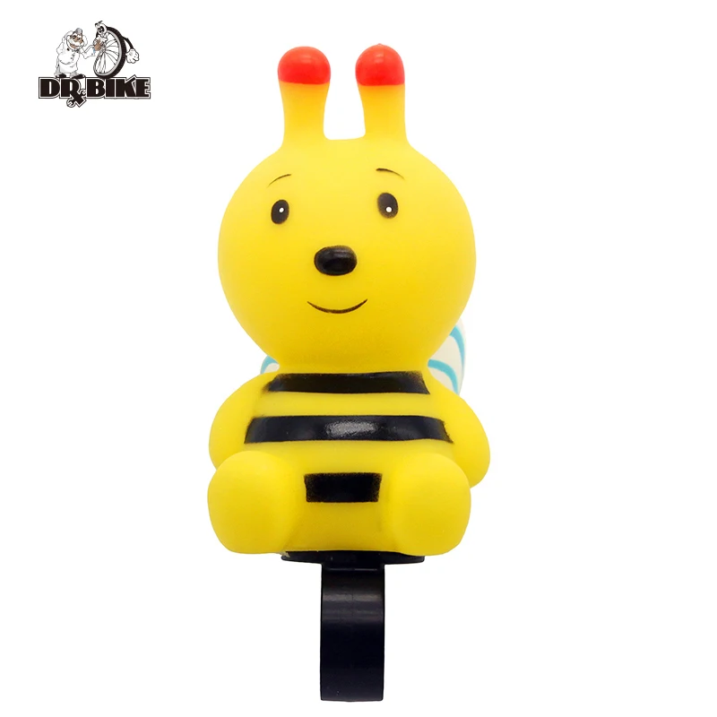 Bee Dr велосипед Милая мультяшная собачка голова велосипедный Звонок велосипед Сжатие воздуха динамик сигнализации Велоспорт Руль колокольчик детский велосипед аксессуар - Цвет: Bee