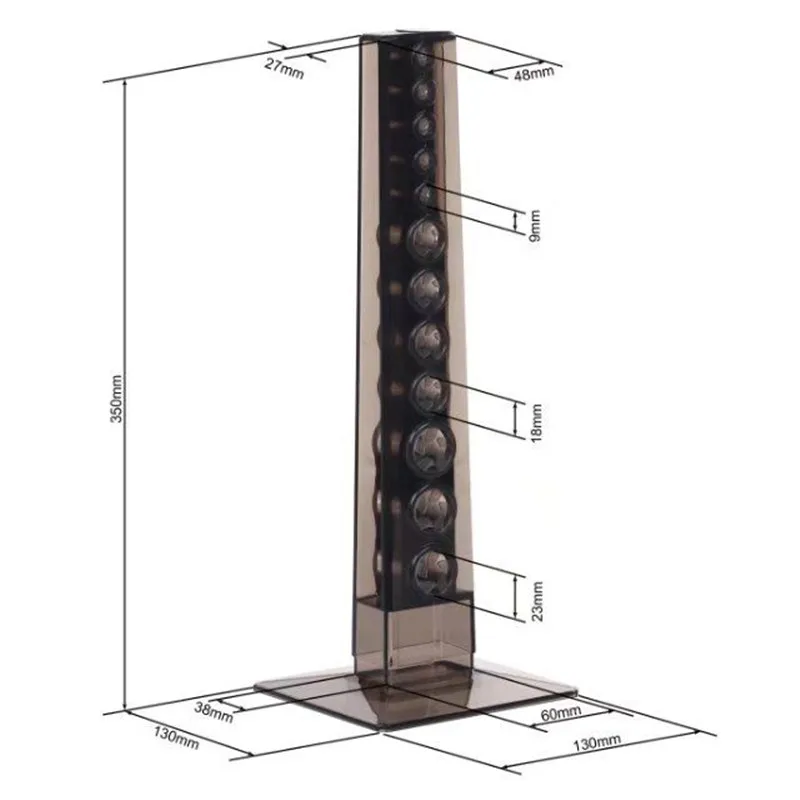 Держатель для кистей макияжа подставка основы ресниц дисплей держатель
