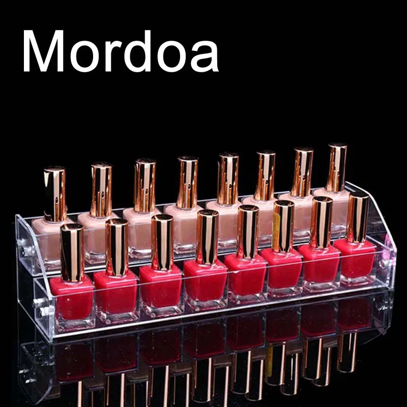 Новые модные инструменты для ногтей прозрачный акриловый лак салона выставочная