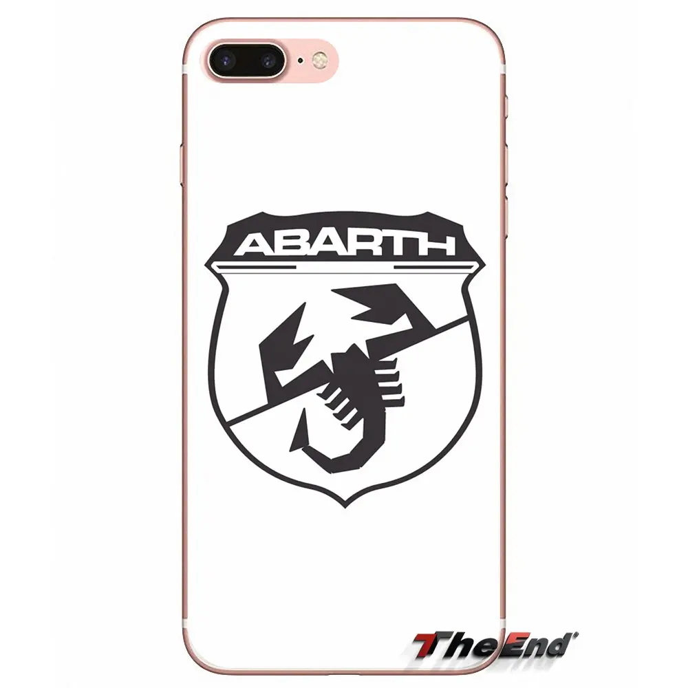 Супер автомобильный чехол с логотипом abarth для мобильного телефона Samsung Galaxy S2 S3 S4 S5