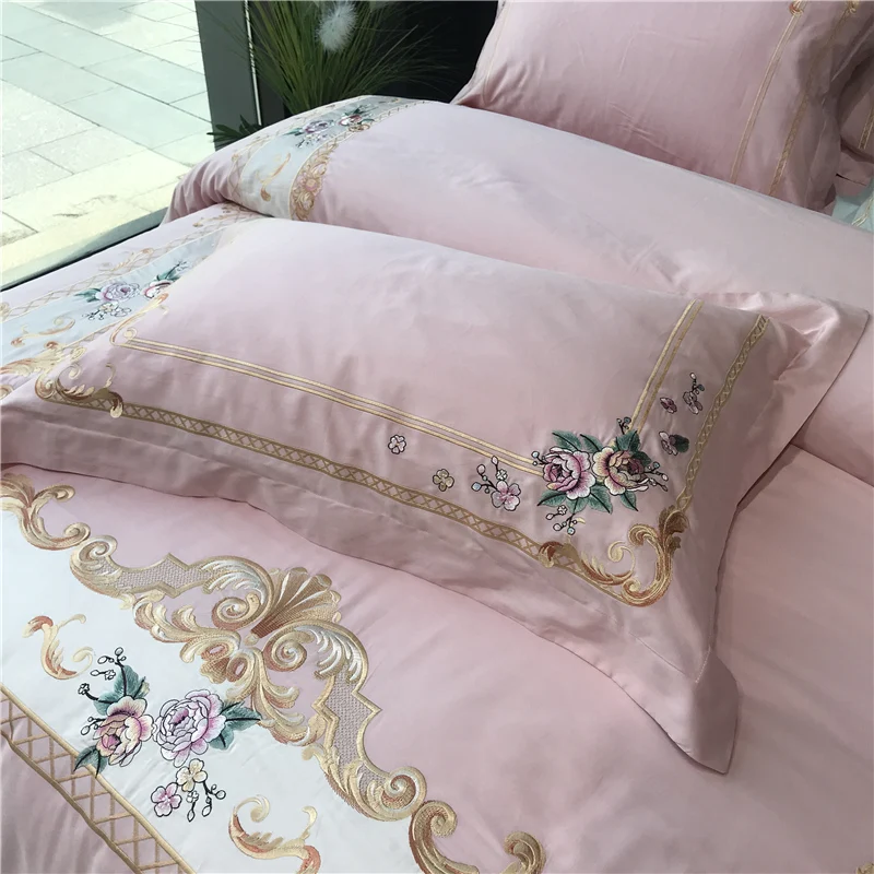 

2018 Luxury Egypt Cotton Secret Garden Bedding Set Embroidery Silky Duvet cover Bed Sheet Pillowcases Queen King size 4Pcs