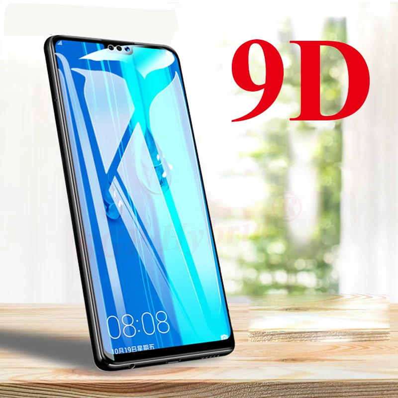 Защитное стекло 9D для huawei p30 lite Y9 2019 с полным покрытием P Smart honor 10 light p20 pro mate