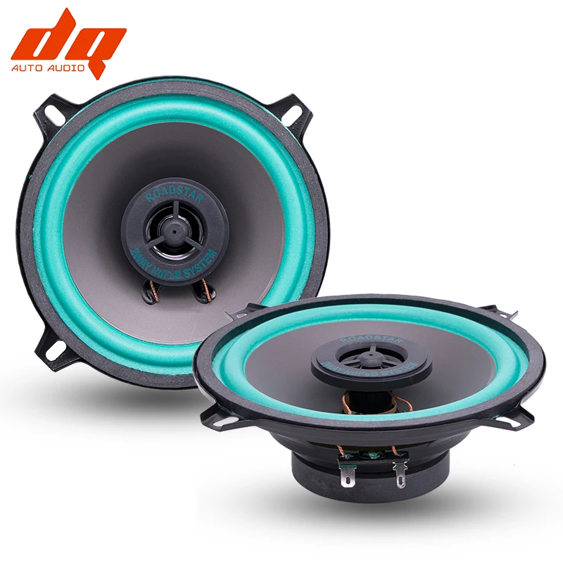 2 шт 5 дюймов 100 Вт автомобильный HiFi коаксиальный динамик автомобильный Авто Аудио Стерео полный диапазон частоты Lound Динамик s для автомобиля