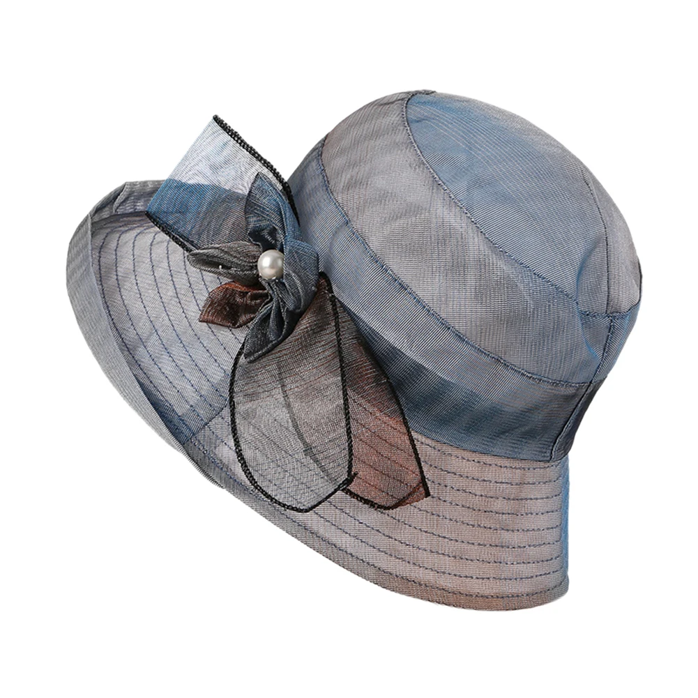 Новые шляпы 2018 женские градиентные цветные кружевные модные цветочные