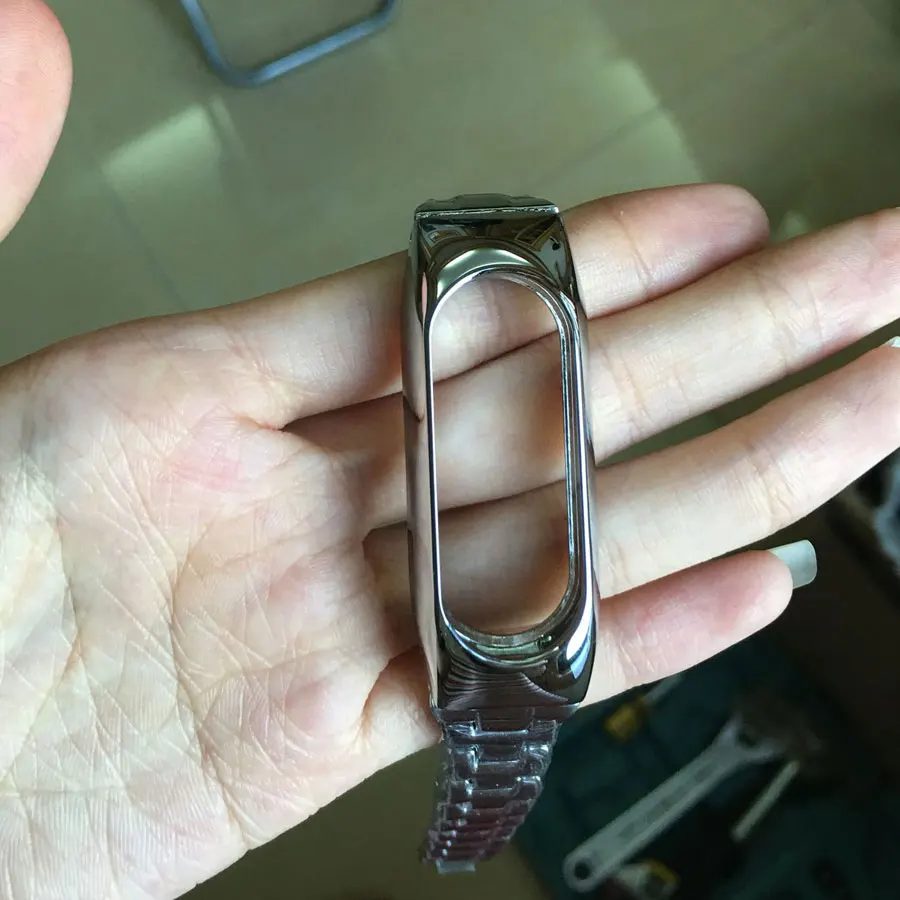 Металлический ремешок для Mi Band 2 сменный Браслет Xiaomi пленка в комплекте