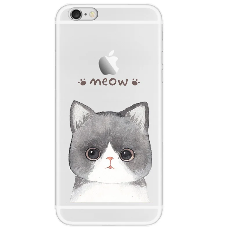 Lemon Fruit Phone Case For iPhone 5s 5 s SE 6 6S 7 8 Plus x 10 Soft TPU Silicon Transparent Thin Cover Cute Cat Owl Animal |