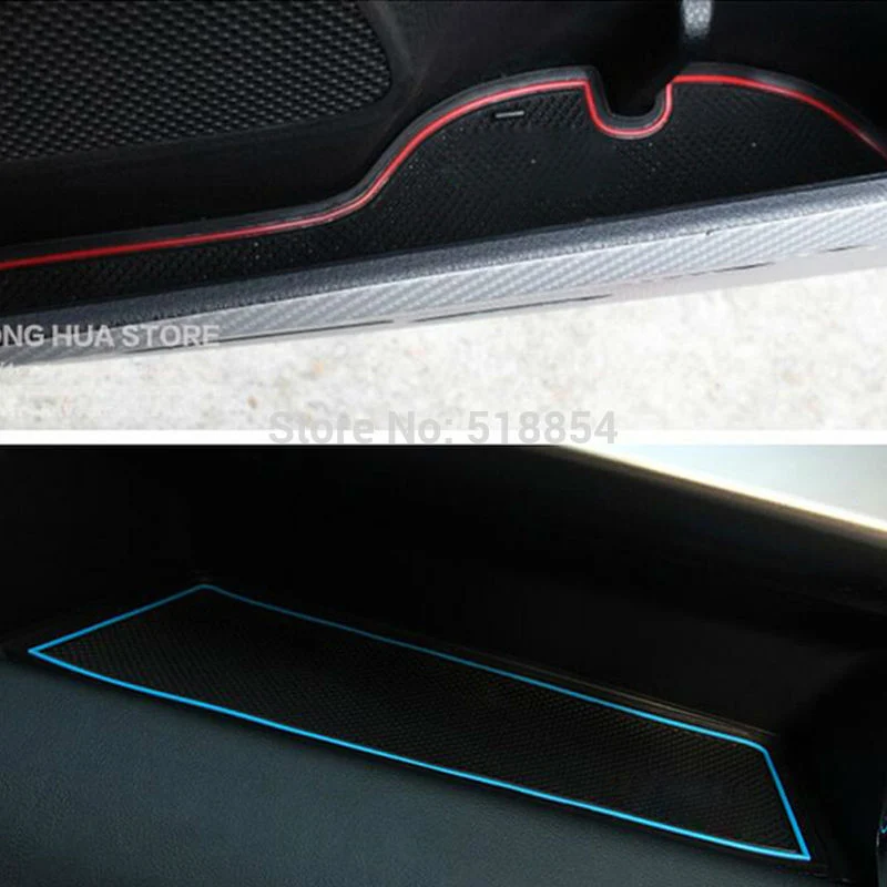 Нескользящие Коврики для дверей коврики Toyota RAV4 RAV 4 2013 2014 2015|pad cup|pad padpad for cup |