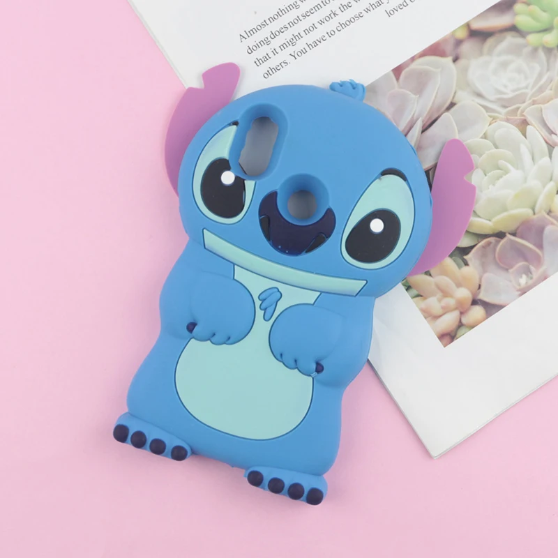 3D Stitch Чехол для Xiaomi Redmi 6 Pro 6A Hongmi6 Pro с милым стежком и кроликом лошадью, мягкий чехол для телефона с изображением кота, стежка мороженого - Цвет: 3D Stitch