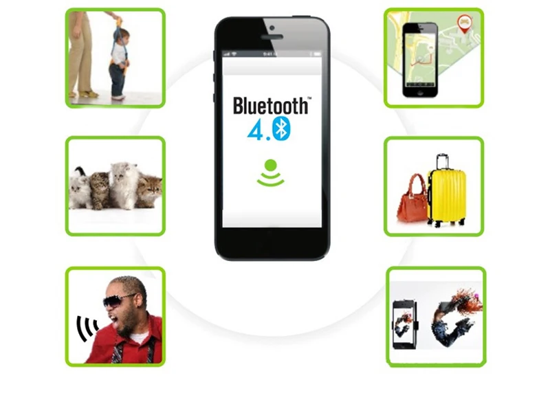 Смарт-чехол iTag анти-потерянный беспроводная связь Bluetooth трекер искатель GPS