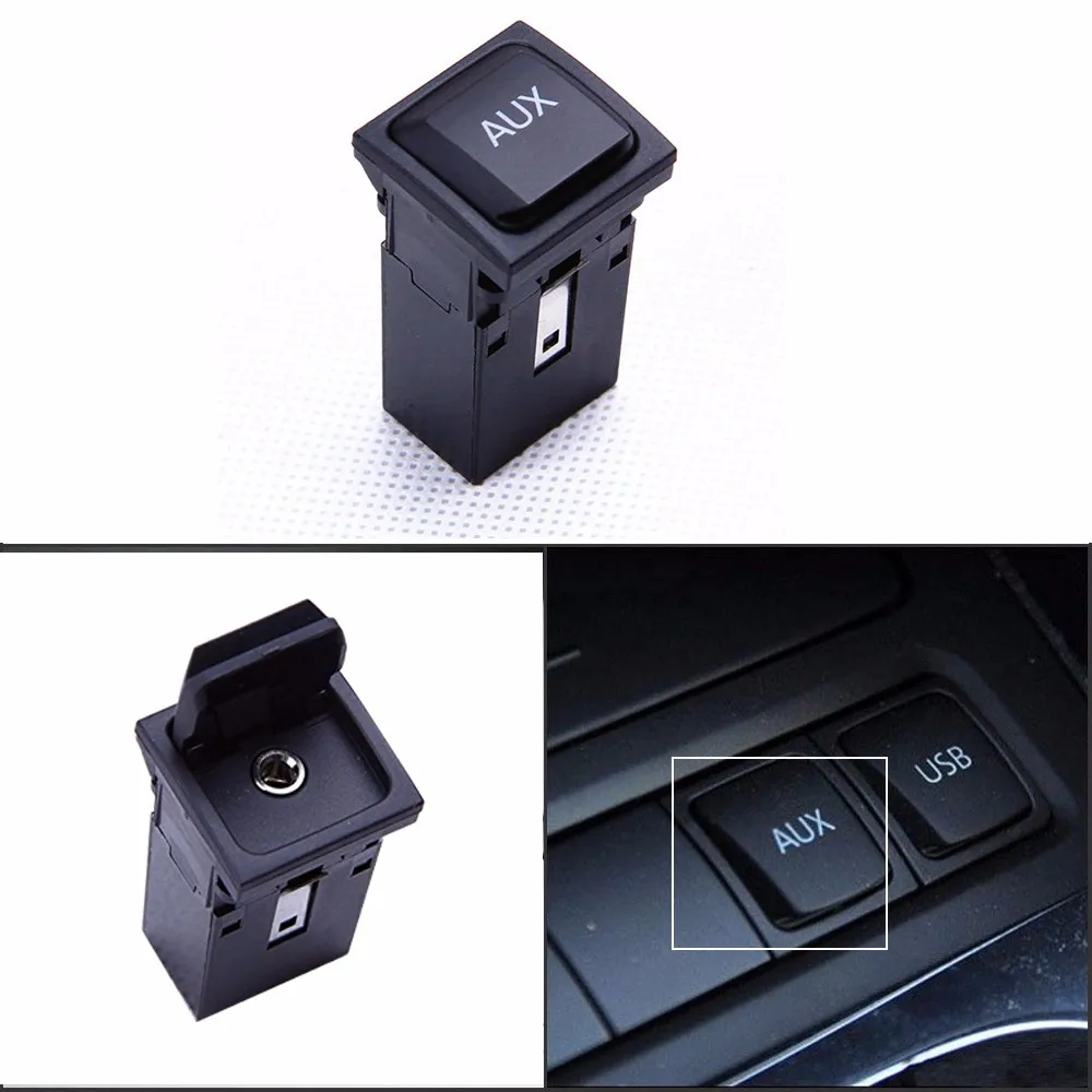 TUKE OEM 5KD035724A VW RCD510 RCD310 RCD300 RNS315 AUX переключатель для Jetta MK5 MK6 Golf Scirocco | Автомобили и