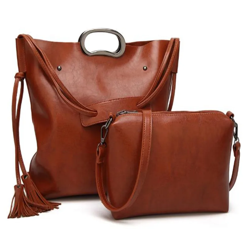 Женская сумка-Кроссбоди винтажная сумка из мягкой искусственной кожи