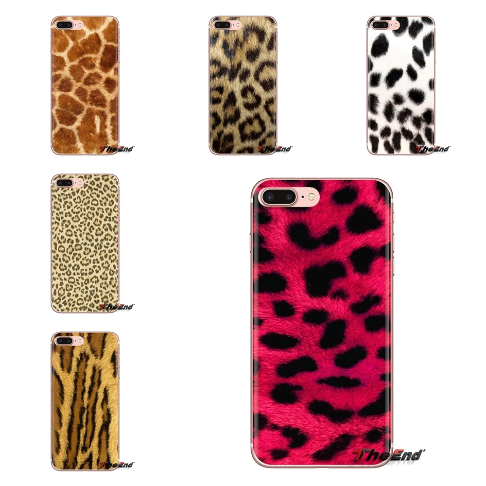 Cheetah Fur For Xiaomi Redmi 4A S2 Note 3 3S 4 4X 5 Plus 6 7 6A Pro Pocophone F1 Transparent Soft Shell Covers |