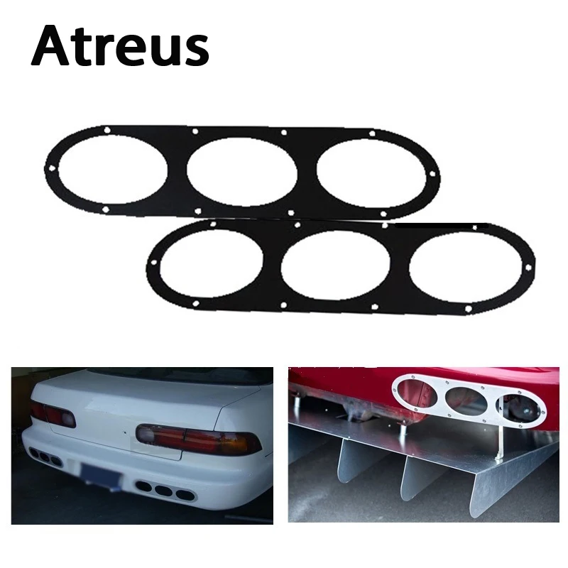 Atreus 2 шт. стайлинга автомобилей бампер отражающая диффузор Панель для Bmw E46 E60 E90 E36