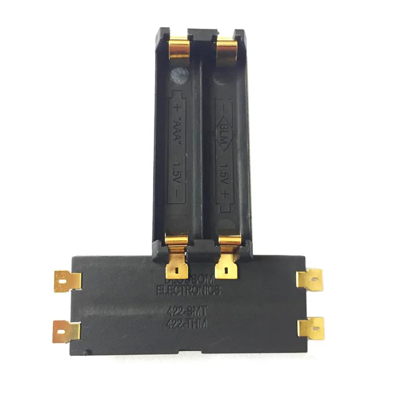 1 шт./лот лучшее качество SMT SMD 2 x AAA 5 V держатель батареи| |