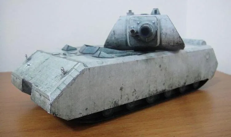 WOT Танк мир № 006_maus Танк бумага Модель Руководство DIYToy