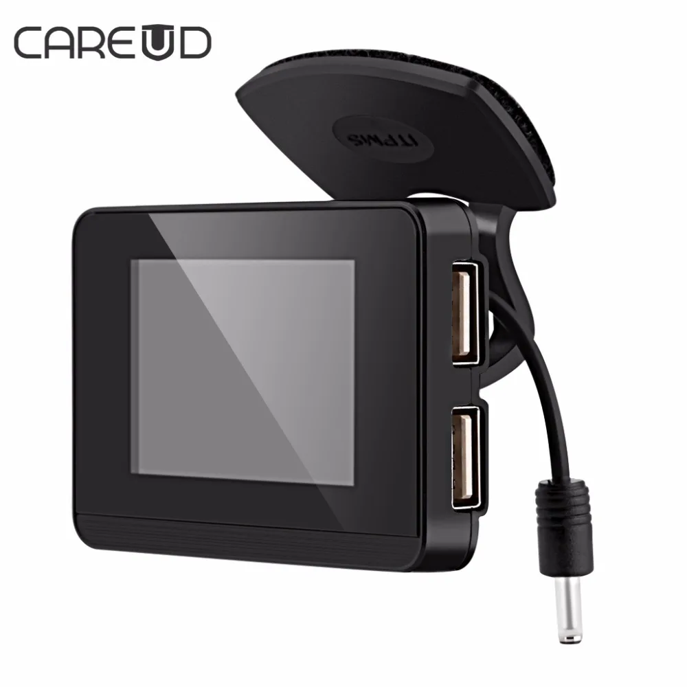 CAREUD U906C Беспроводная TPMS система сигнализации давления в шинах встроенные 4