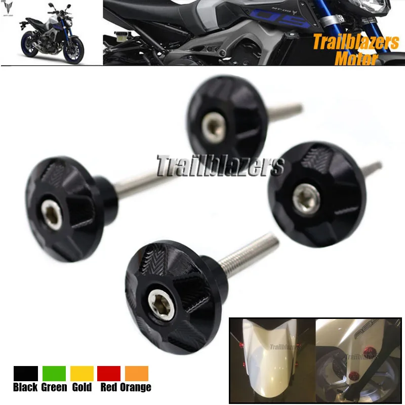 Для YAMAHA MT 01 07/FZ 07 09/FZ 09 09Tracer/900 Tracer Переднего Крыла Кадров Слайдер Винт Болт Вилка
