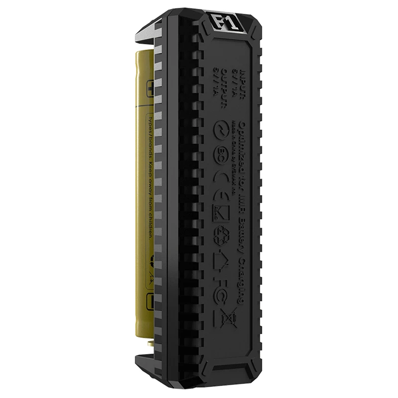 NITECORE F1 F2 гибкое Зарядное устройство USB интеллектуальное Пальчиковое литиевое
