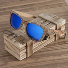 BOBO BIRD унисекс квадратные бамбуковые деревянные солнцезащитные очки для мужчин и женщин мужские солнцезащитные очки UV400 в подарок Прямая поставка OEM