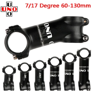 Комплект для горного велосипеда UNO MTB 31,8 мм 7 17 градусов 60708090100110120130 мм Сверхлегкий шток руля дорожного велосипеда