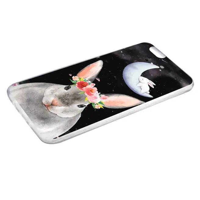Mutouniao цветок Кролик кремния мягкий чехол TPU для iPhone iPod Touch 5 5S SE 6 S 7 8X10 плюс |