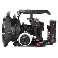 jtz dp30 camera cage baseplate matte box follow focus rig kit for sony a9