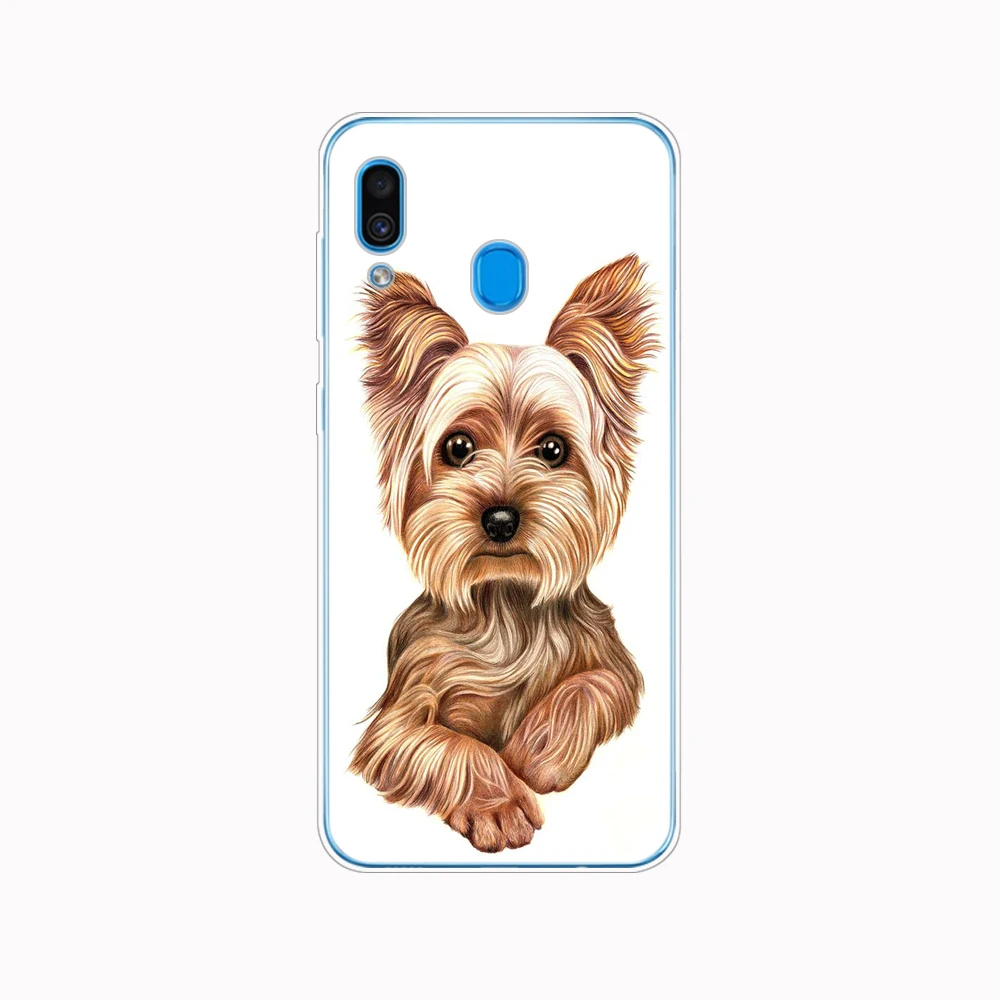 33300 Чехол для samsung A50 чехол для samsung Galaxy A50 A60 A10 A30 A40 A70 50 A9 A7 йоркширского терьера Собака Щенок - Цвет: 33300