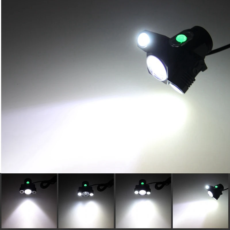 T6 Led Bicycle Lamp Torch Rechargeable Head Light Accessories Outdoor | Спорт и развлечения