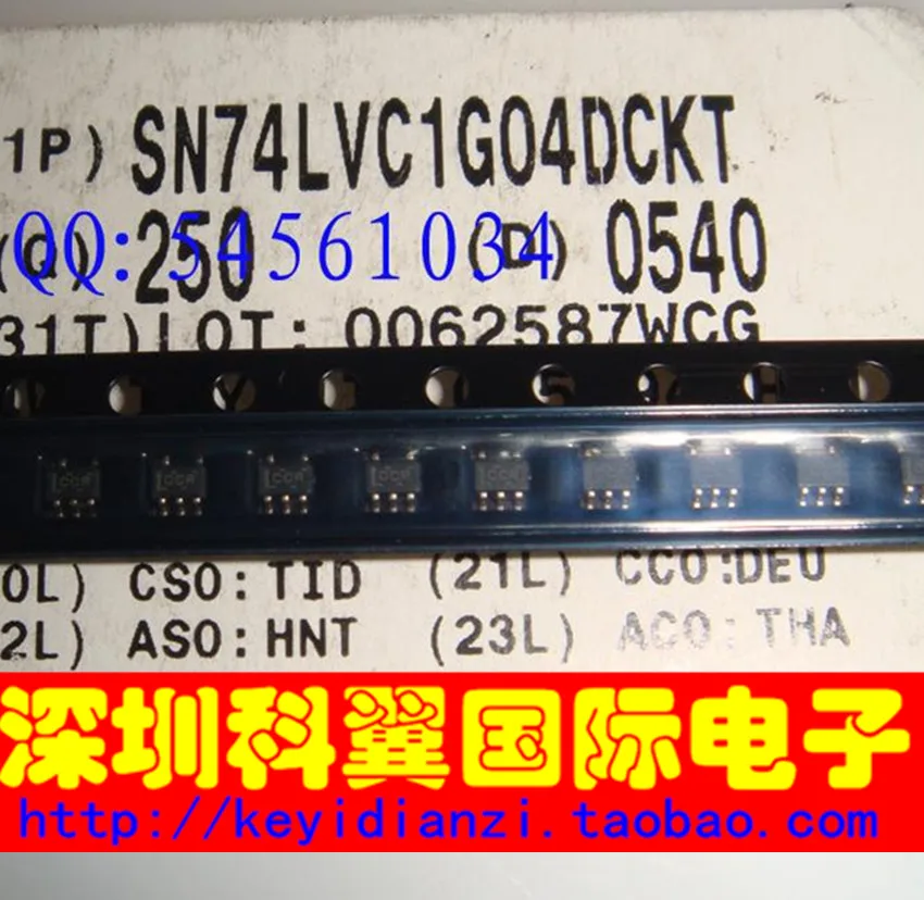 10 ШТ. шелкография SN74LVC1G04DCKR CC один канал обратной конвертер чип SC70 5 новый