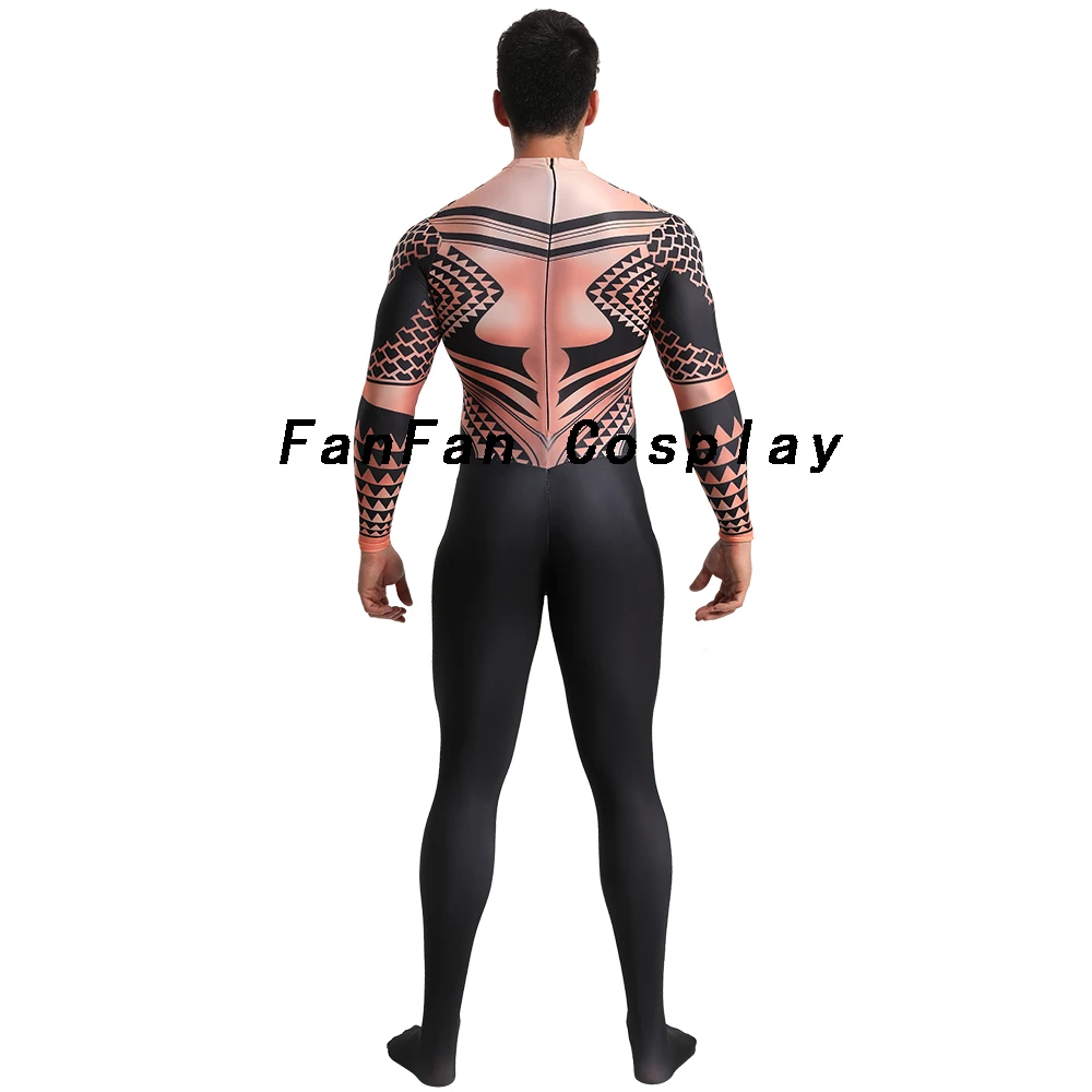 Костюм для косплея Aquaman Zentai артур карри орин боди супергероя костюм комбинезоны